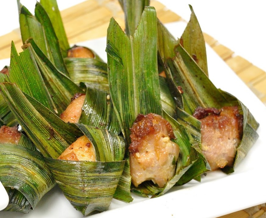 Kai Hor Bai Tong (Chicken in Banana Leaves) Recipe